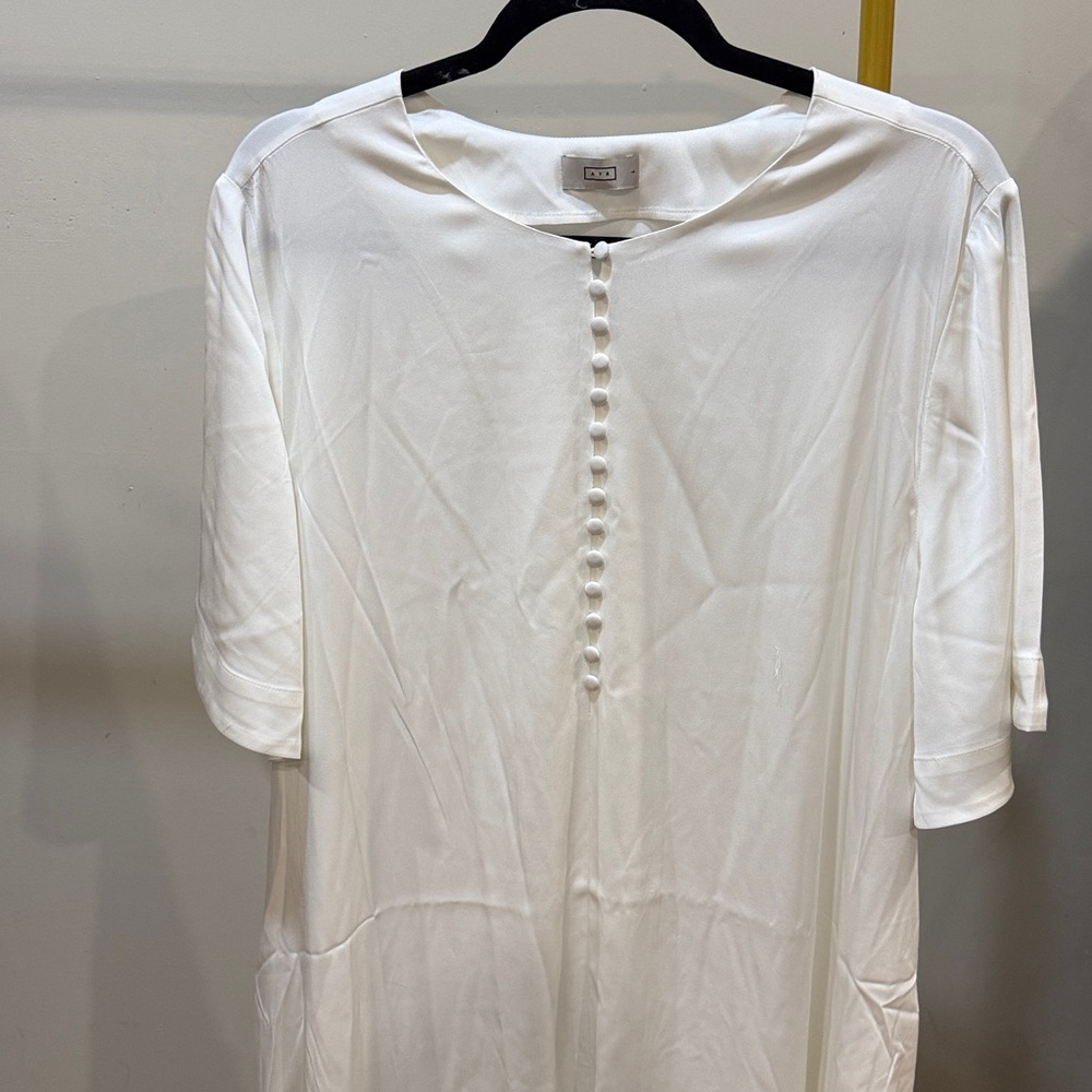 AYR white dress size L - Picture 2 of 4
